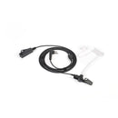 Wirenest Surveillance Acoustic Tube Earpiece with PTT Microphone - Compatible with Motorola M1A Connector