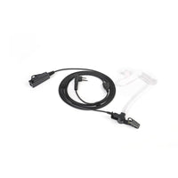 Wirenest Surveillance Acoustic Tube Earpiece with PTT Microphone - Compatible with Motorola M1A Connector