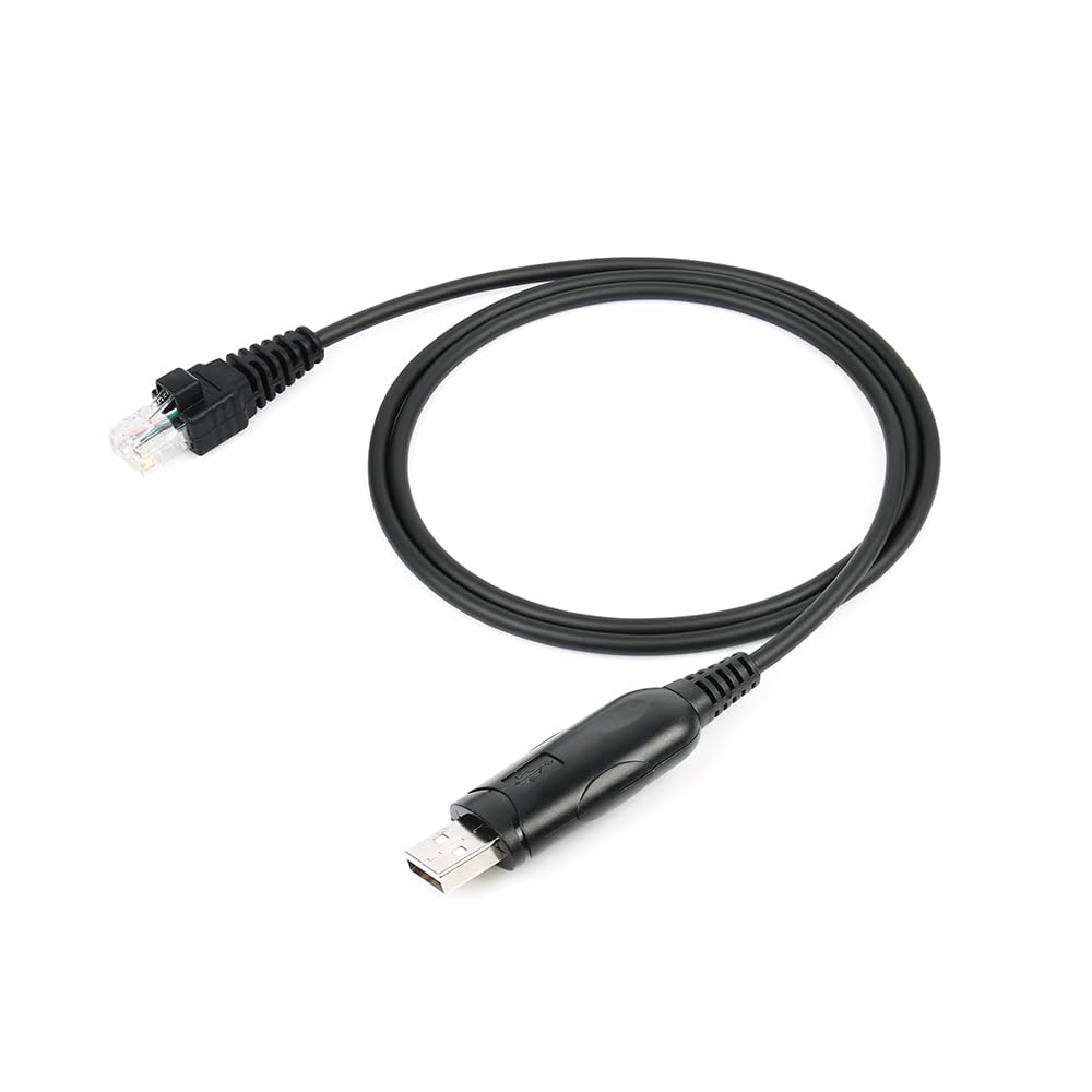 Wirenest Programming Cable for Motorola CP200 GP300 PR400, USB to RJ45, Prolific Chipset, Plug & Play Driver