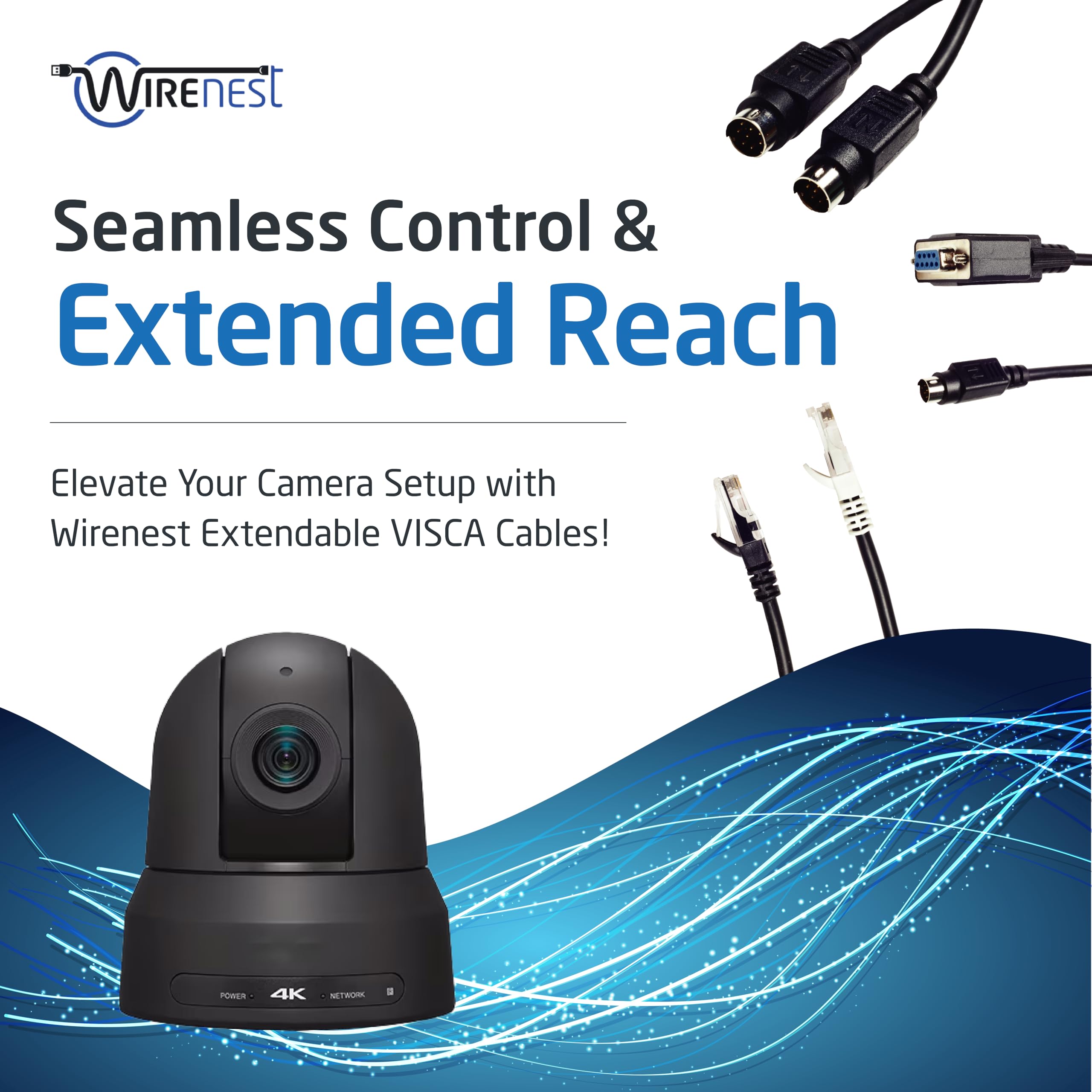 ★RAM WIRE／VISCA VISTA、Beautiful World★新品 Wirenest VISCA Cable