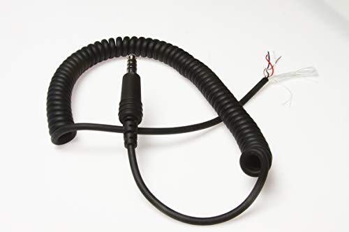 Wirenest Helicopter Headset Coiled Cord Replacement