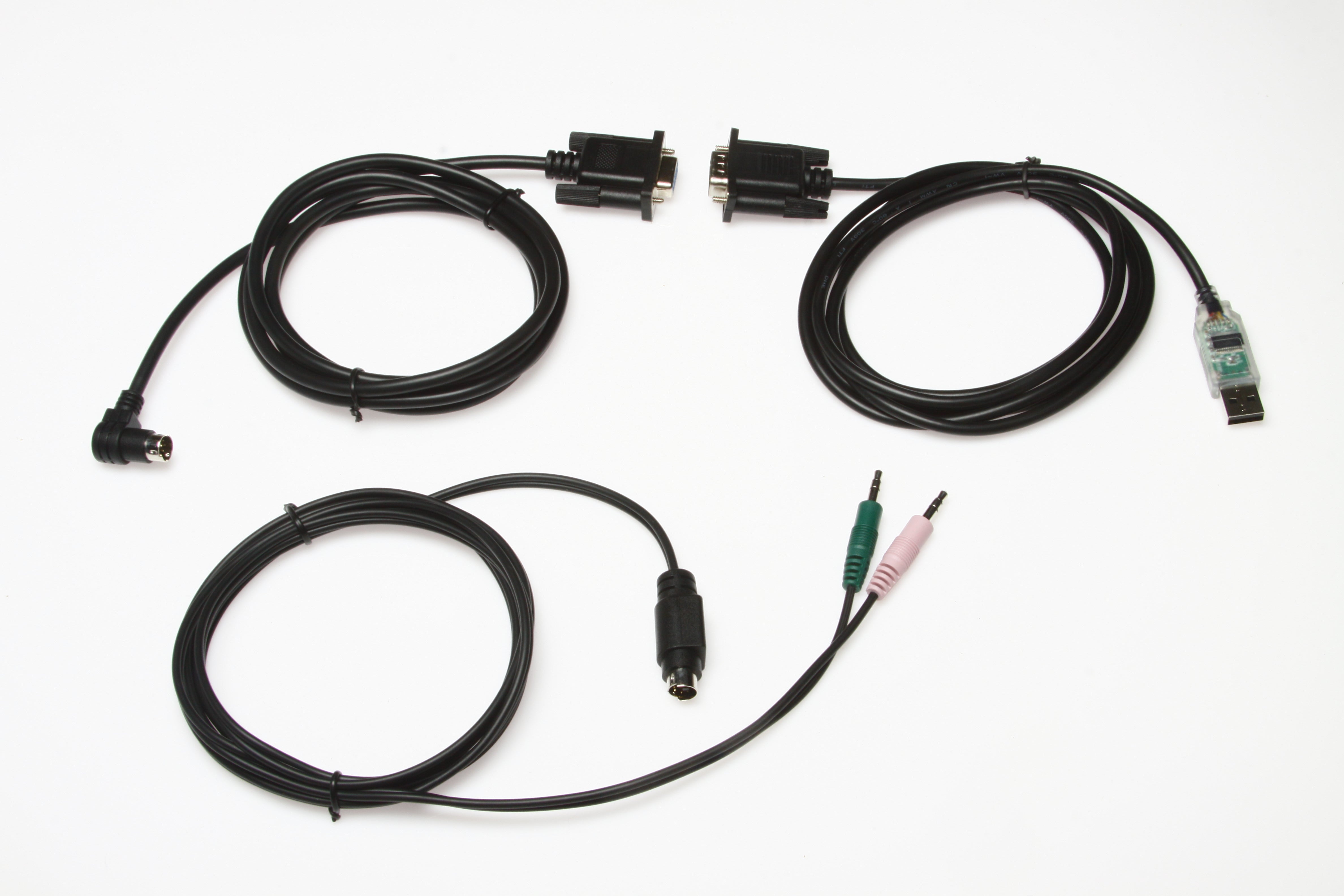 Echolink and Programming cable for Kenwood TM-D710 and TM-V71 6ft DB9/USB 3 cable kit