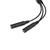 Wirenest® Aviation Headset Adapter Cable – Aftermarket Replacement for Icom OPC-2379 / OPC-499 – GA Dual-Plug Adapter with 3.5 mm PTT Jack & Rubber Seal for Icom IC-A3 A6 A14 A22 A24 A25 Radios