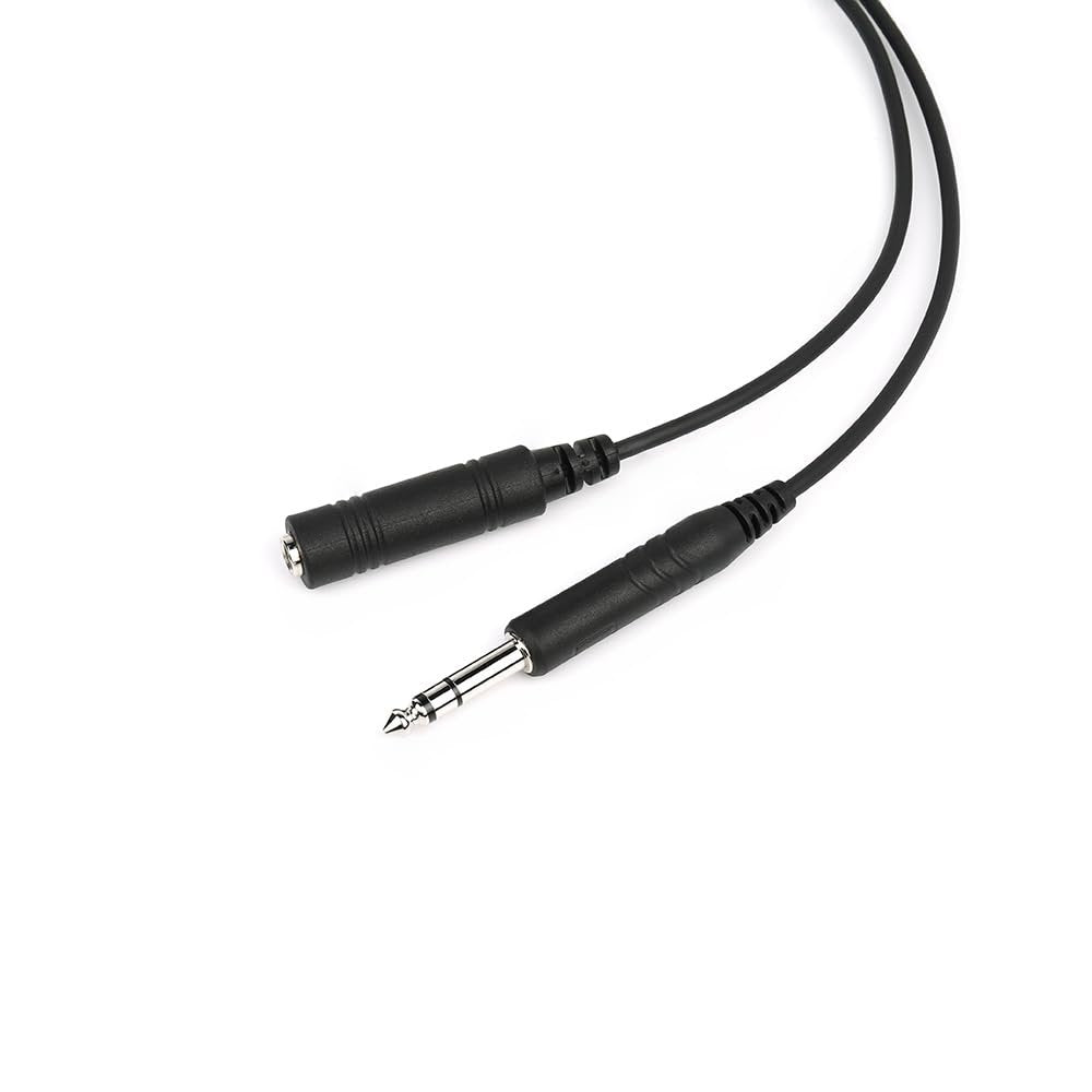 Wirenest® Aviation Audio Recording Adapter with USB-C Connector – Record Cockpit & ATC Audio, Single GA Plug to USB-C