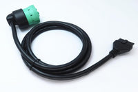 Wirenest® J1939 to 10-Pin PT30 ELD Logbook Cable for Electronic Logging Devices, 9-Pin Deutsch Diagnostic Adapter Harness for Fleet ELD Systems