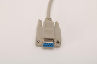 Wirenest® 10FT DB9 Female to Female Null Modem Cable – RS232 Crossover Serial Cable, Molded Connectors, Fully Shielded, Reliable DTE-to-DTE Communication for CNC, Modems, and Industrial Equipment