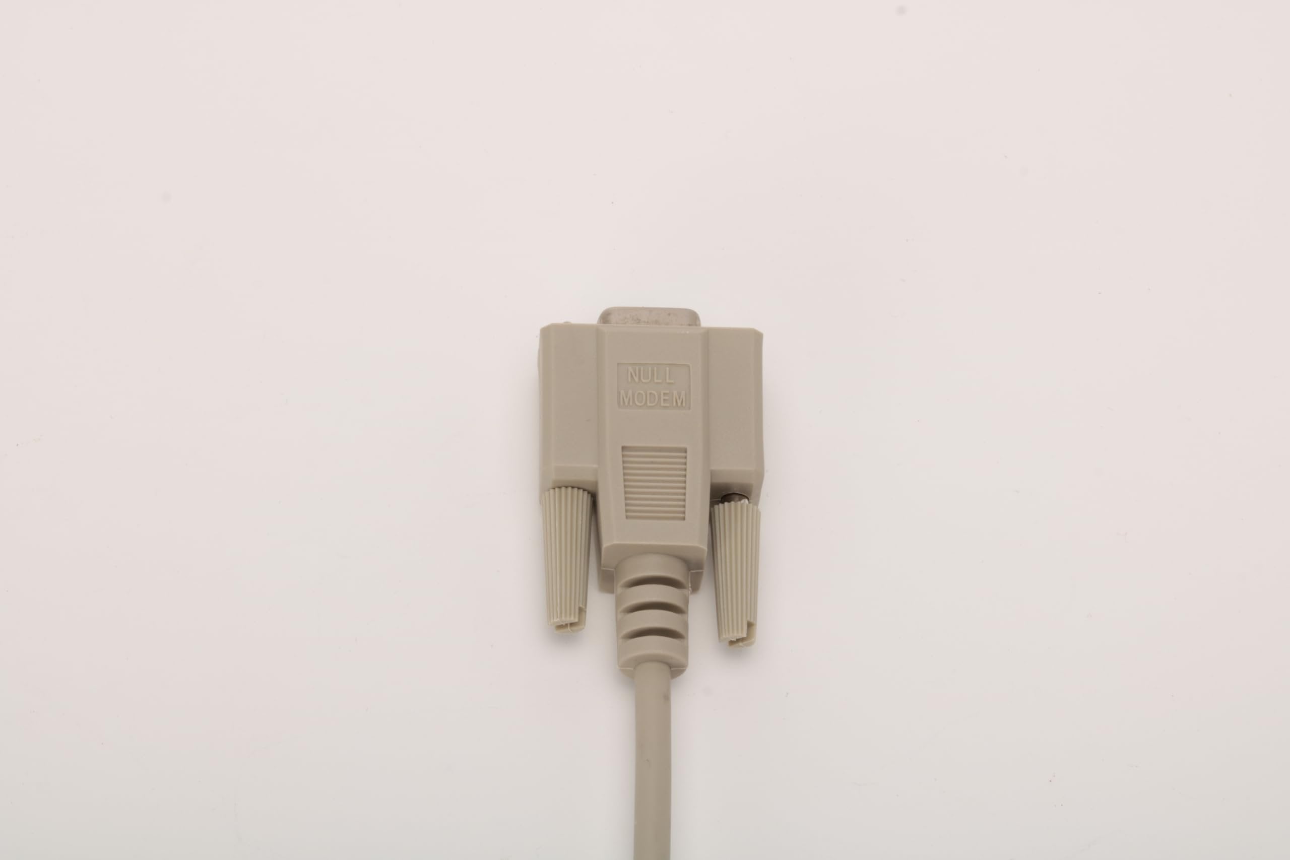 Wirenest® 10FT DB9 Female to Female Null Modem Cable – RS232 Crossover Serial Cable, Molded Connectors, Fully Shielded, Reliable DTE-to-DTE Communication for CNC, Modems, and Industrial Equipment