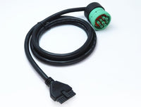 Wirenest® J1939 to 10-Pin PT30 ELD Logbook Cable for Electronic Logging Devices, 9-Pin Deutsch Diagnostic Adapter Harness for Fleet ELD Systems