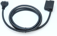 Wirenest® OBDII to 10-Pin PT30 ELD Logbook Cable for Electronic Logging Devices, OBD2 Diagnostic Adapter Harness for Fleet ELD Systems