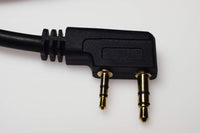 Wirenest® FTDI USB Kenwood KPG-22U Programming Cable, USB to 2-Pin K1 PC Control Lead with RX/TX LEDs, 6ft