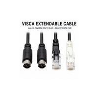 Wirenest VISCA extendable cable kit — connectors