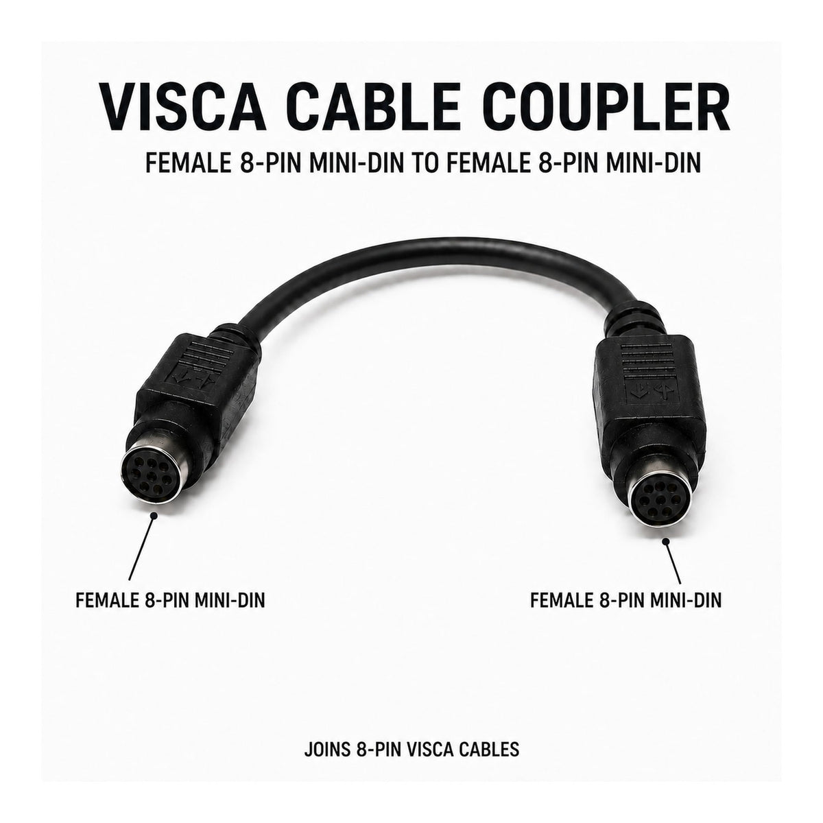 Wirenest VISCA coupler — connectors
