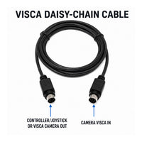 Wirenest VISCA 8-pin male to male daisy-chain cable — connection